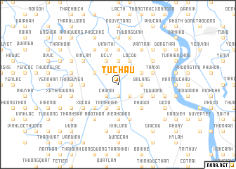 map of Từ Châu