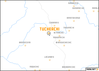 map of Tucheachi