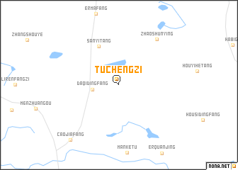 map of Tuchengzi