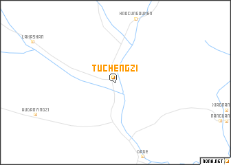 map of Tuchengzi