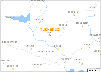 map of Tuchengzi