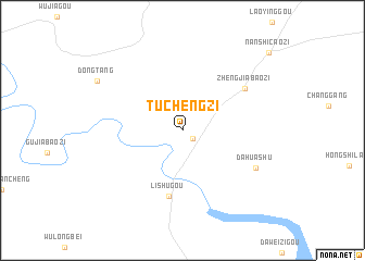 map of Tuchengzi