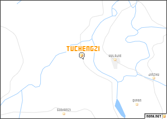 map of Tuchengzi