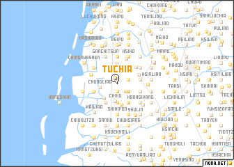 map of Tu-chia