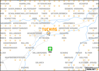 map of Tuching