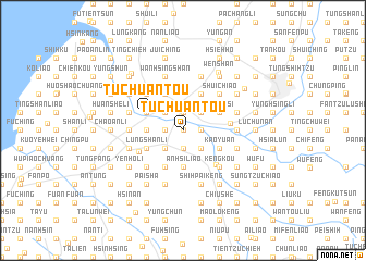 map of Tu-ch\