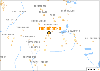 map of Tucincocha