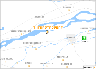 map of Tucker Terrace