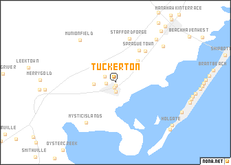 map of Tuckerton