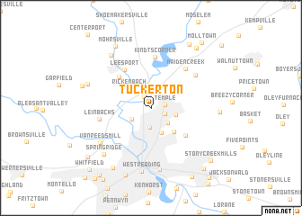 map of Tuckerton