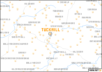 map of Tuckmill