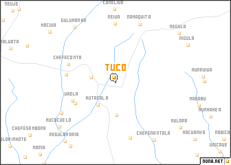 map of Tucó