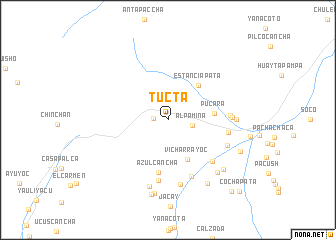 map of Tucta