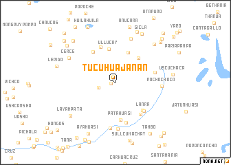 map of Tucuhuajanan