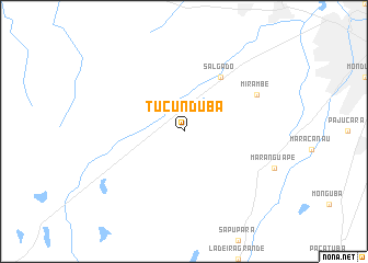 map of Tucunduba