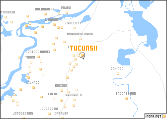 map of Tucuns II