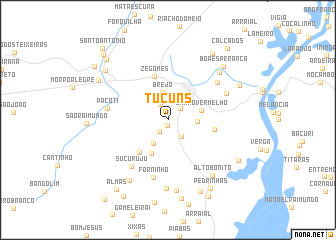 map of Tucuns