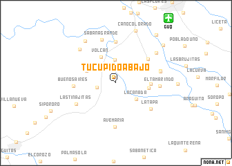 map of Tucupido Abajo