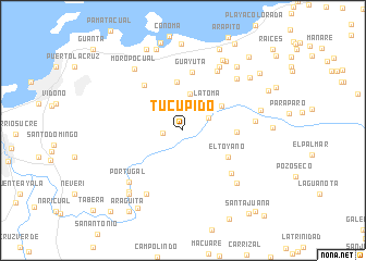 map of Tucupido