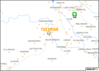 map of Tucupido