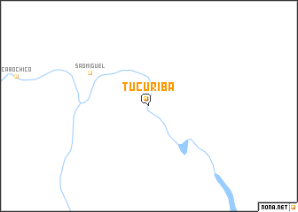 map of Tucuriba