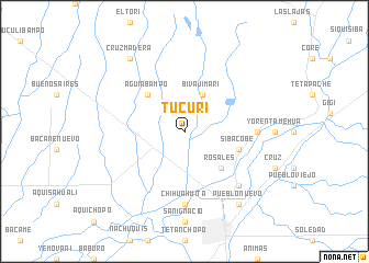 map of Tucuri