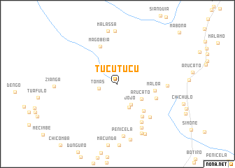 map of Tucu-Tucu