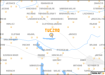 map of Tuczno