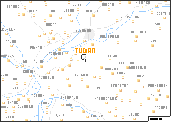 map of Tudan