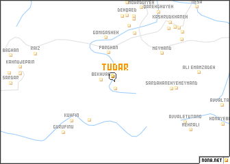 map of Tū Dar