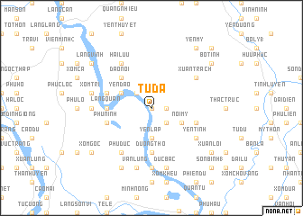 map of Tử Ðà