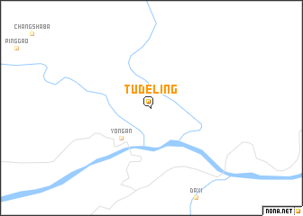 map of Tudeling