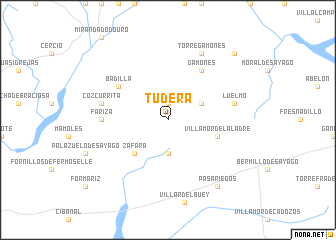 map of Tudera