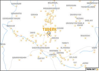 map of Tūderk