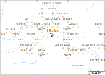 map of Tudes