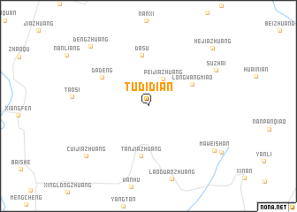 map of Tudidian