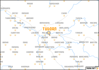 map of Tú Ðoạn
