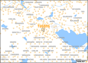 map of Tu-dong