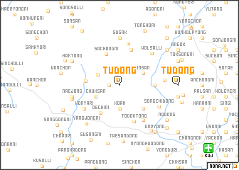 map of Tu-dong