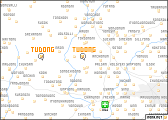 map of Tu-dong