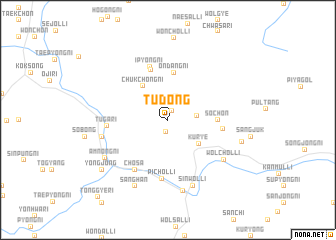 map of Tu-dong