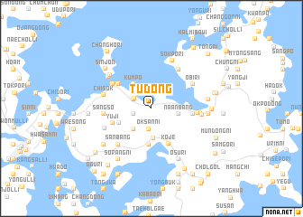 map of Tu-dong