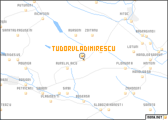 map of Tudor Vladimirescu