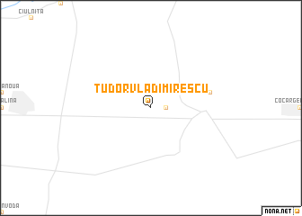 map of Tudor Vladimirescu