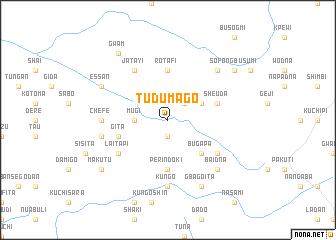 map of Tudumago