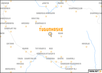 map of Tudun Haske