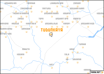 map of Tudun Kaya