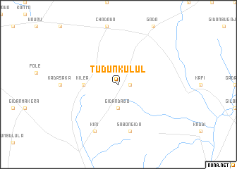 map of Tudun Kulul