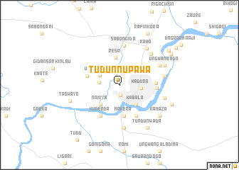 map of Tudun Nupawa