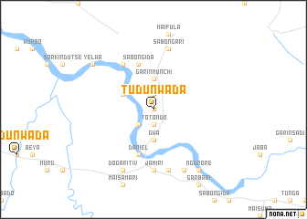 map of Tudun Wada